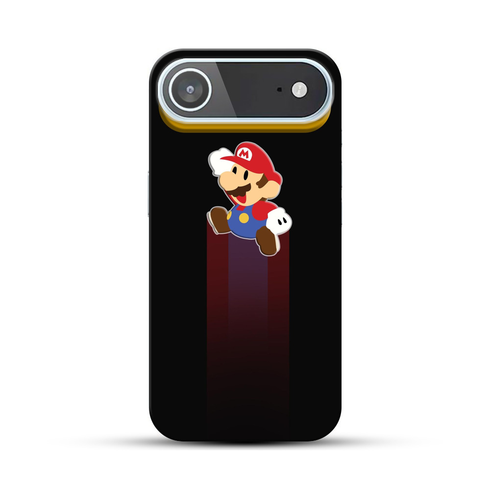 マリオのジャンプ iPhone Airオリジナルハードケース