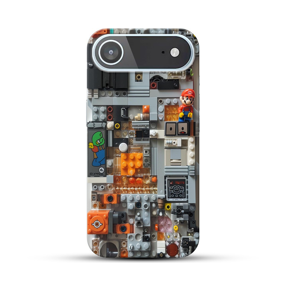 スーパーマリオレゴ iPhone Airオリジナルハードケース