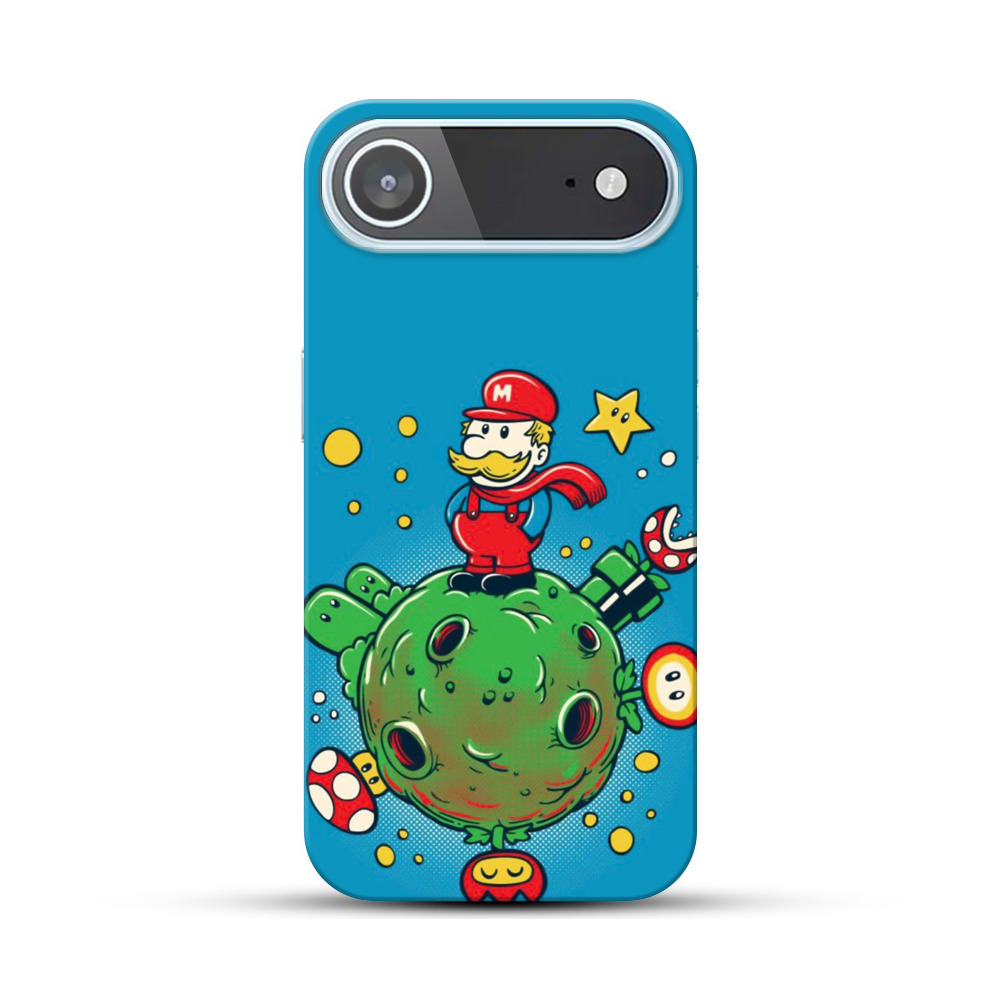 スーパーマリオ風キャラ iPhone Airオリジナルハードケース