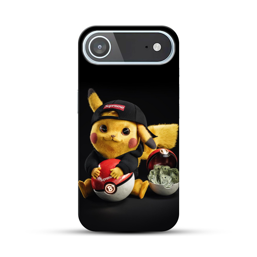 Supremeキャップピカチュウ iPhone Airオリジナルハードケース