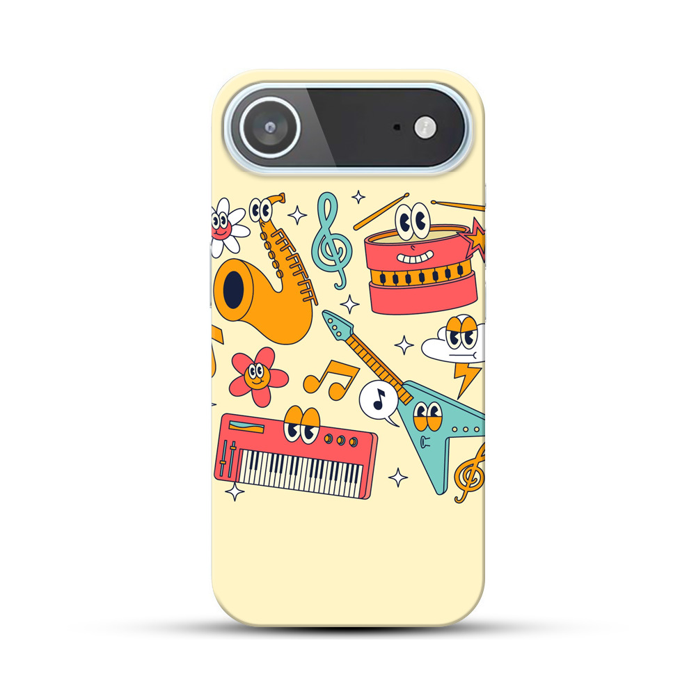 楽しい音楽の道具 iPhone Airオリジナルハードケース