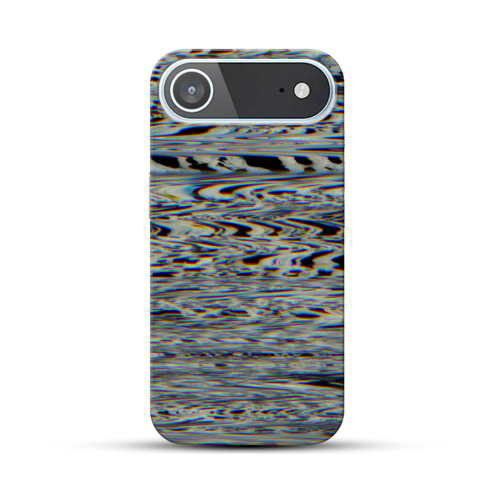 テレビの画面ノイズ iPhone Airオリジナルハードケース