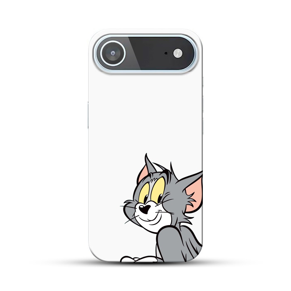 トムの顔アップ iPhone Airオリジナルハードケース