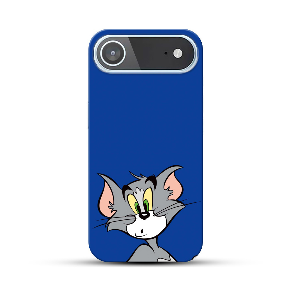 トムの顔イラスト iPhone Airオリジナルハードケース