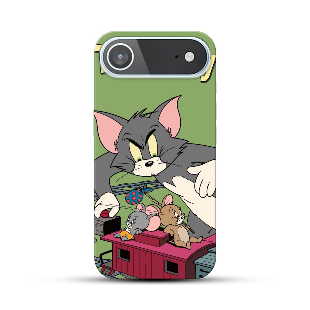 トムとジェリーのシーン iPhone Airオリジナルハードケース