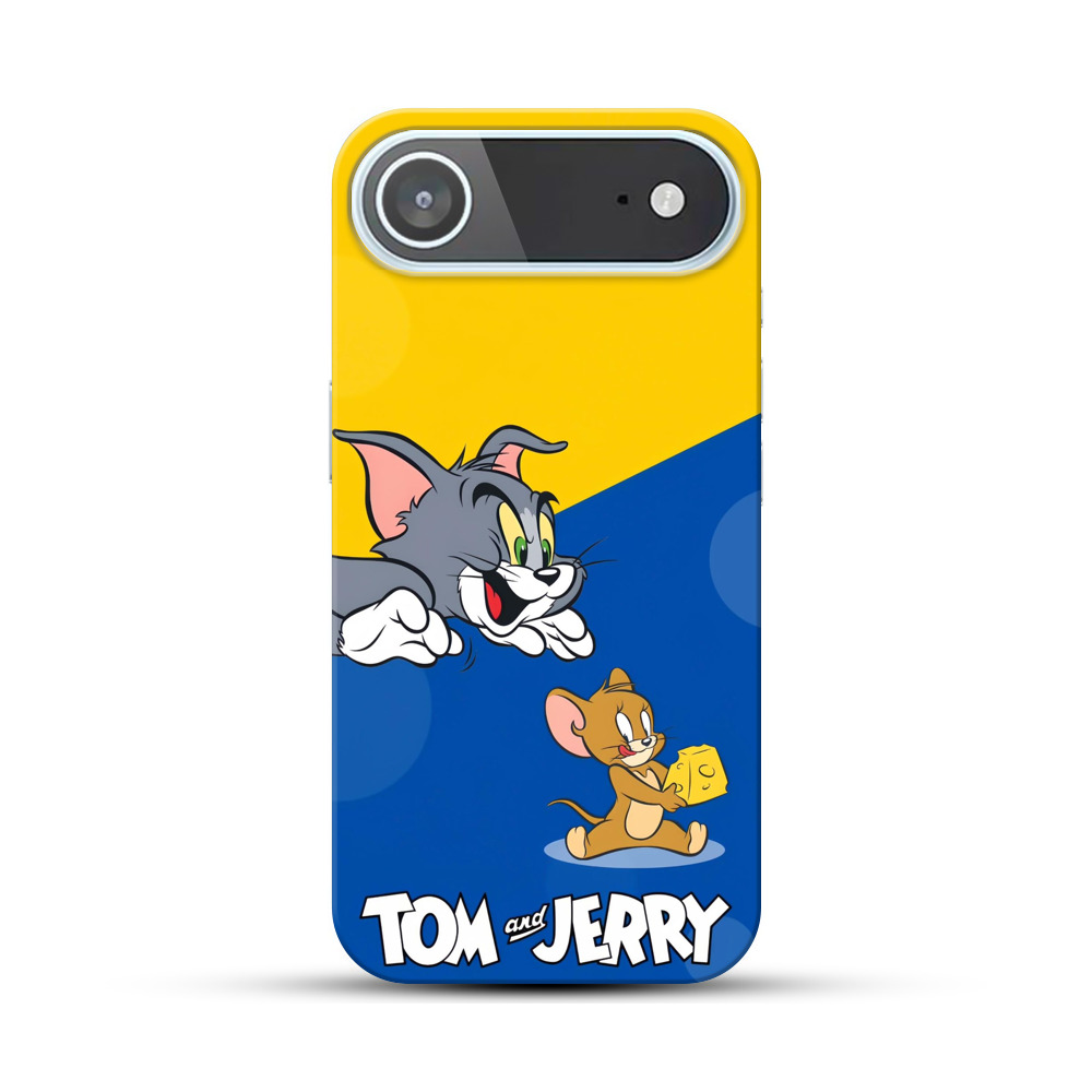 トムとジェリーとチーズ iPhone Airオリジナルハードケース