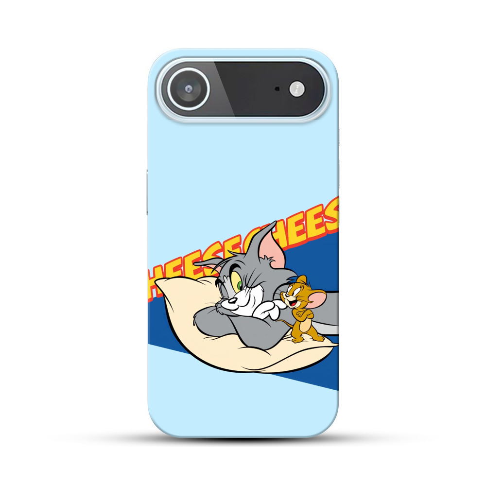 トムとジェリーとチーズ iPhone Airオリジナルハードケース