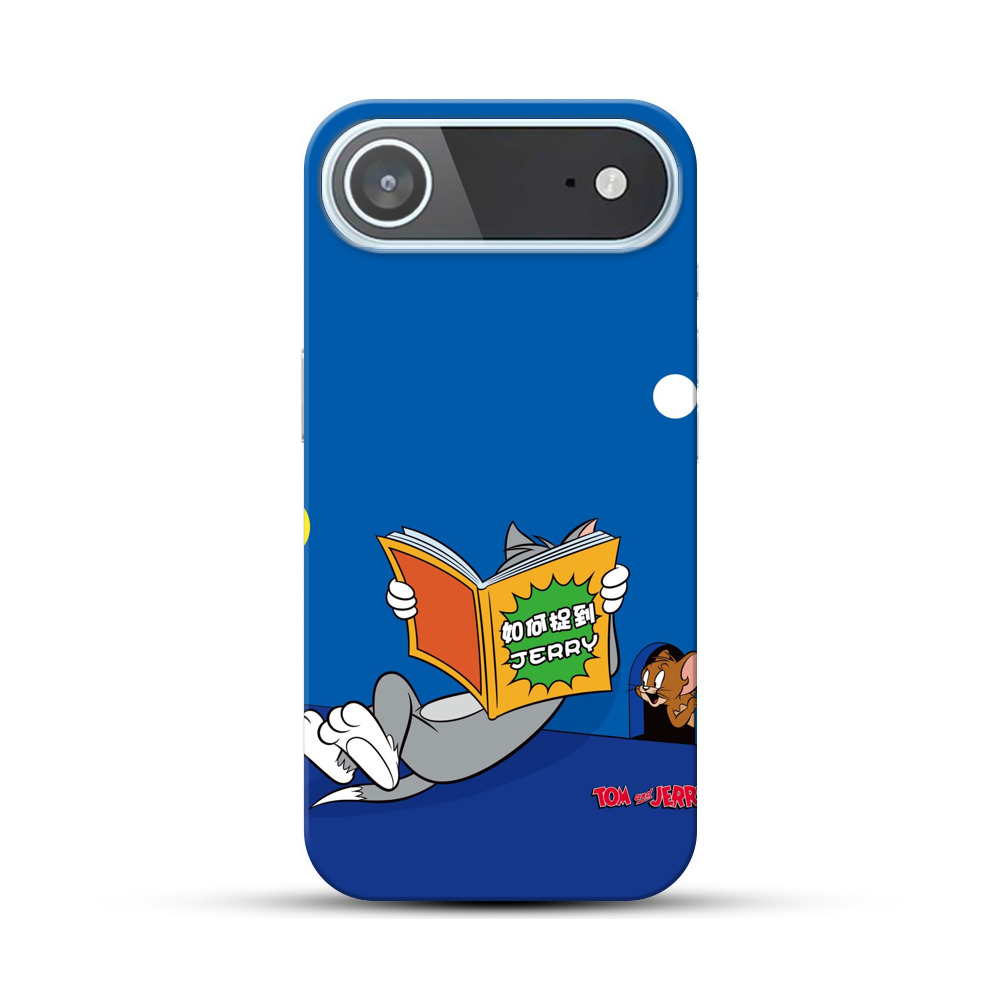 トムとジェリー読書シーン iPhone Airオリジナルハードケース