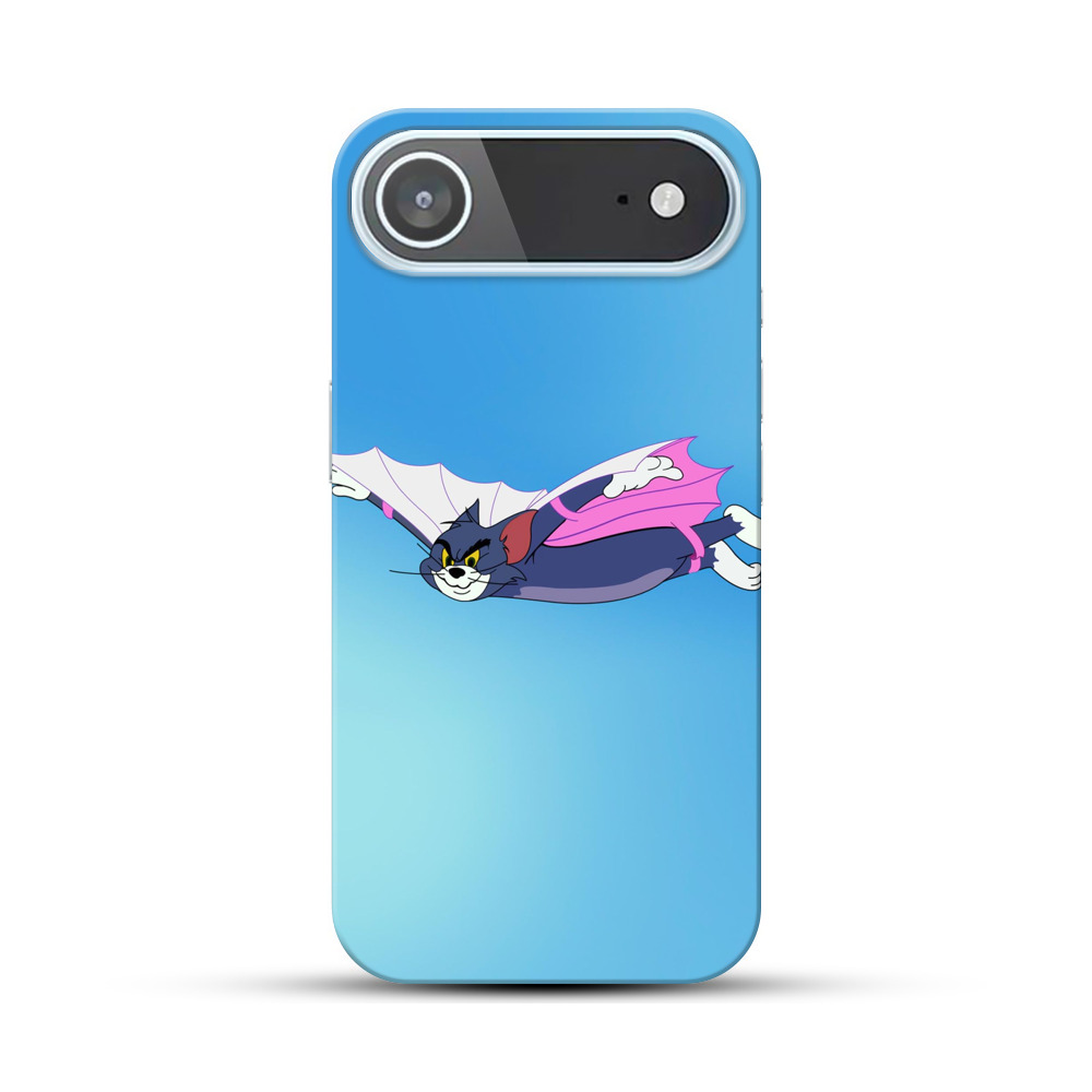 空を飛ぶトムの猫 iPhone Airオリジナルハードケース