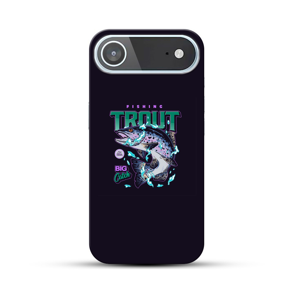 トラウトのイラスト iPhone Airオリジナルハードケース