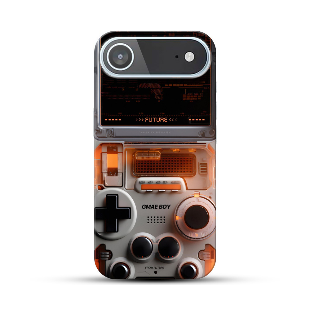 透明レトロゲーム機未来 iPhone Airオリジナルハードケース