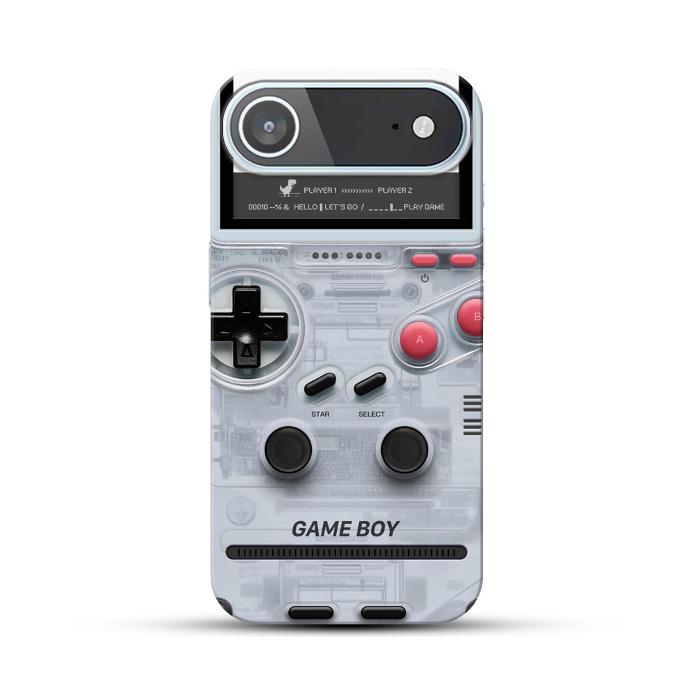 透明レトロゲームコントローラー iPhone Airオリジナルハードケース