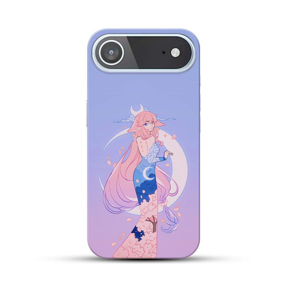 月と桜の妖精 iPhone Airオリジナルハードケース