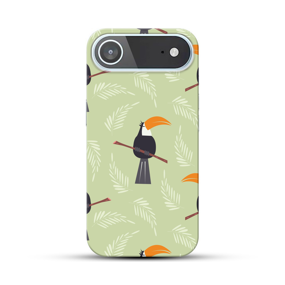 トゥーカンのパターン iPhone Airオリジナルハードケース