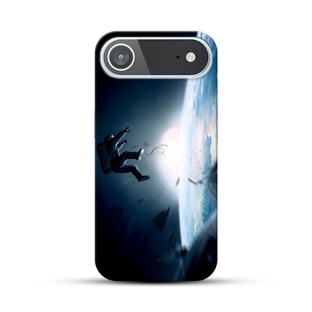 宇宙遊泳中の宇宙飛行士 iPhone Airオリジナルハードケース