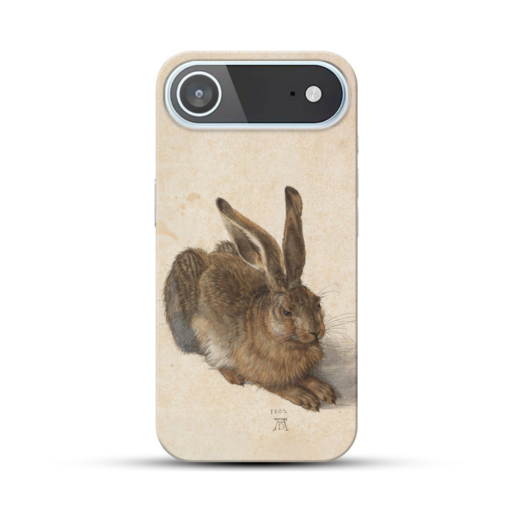 リアルなウサギの描写 iPhone Airオリジナルハードケース