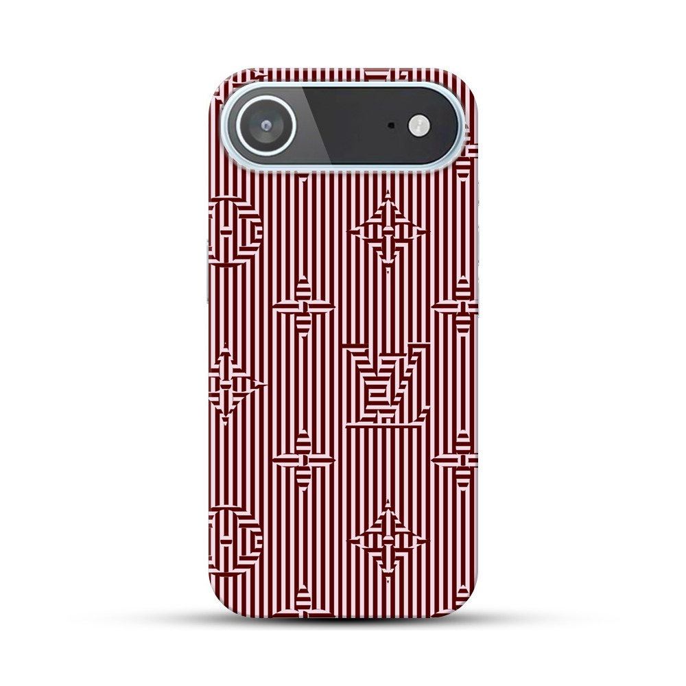 和風幾何学模様 iPhone Airオリジナルハードケース