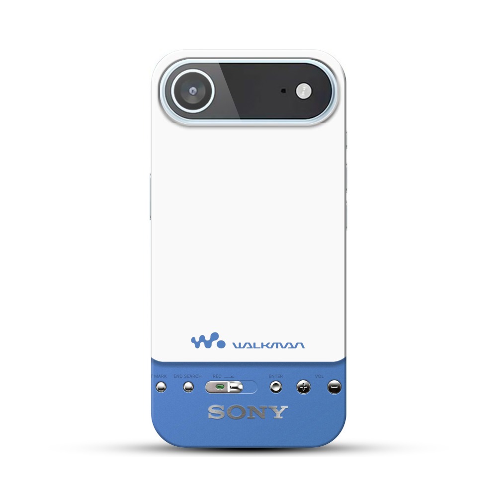 ウォークマンロゴ背景 iPhone Airオリジナルハードケース