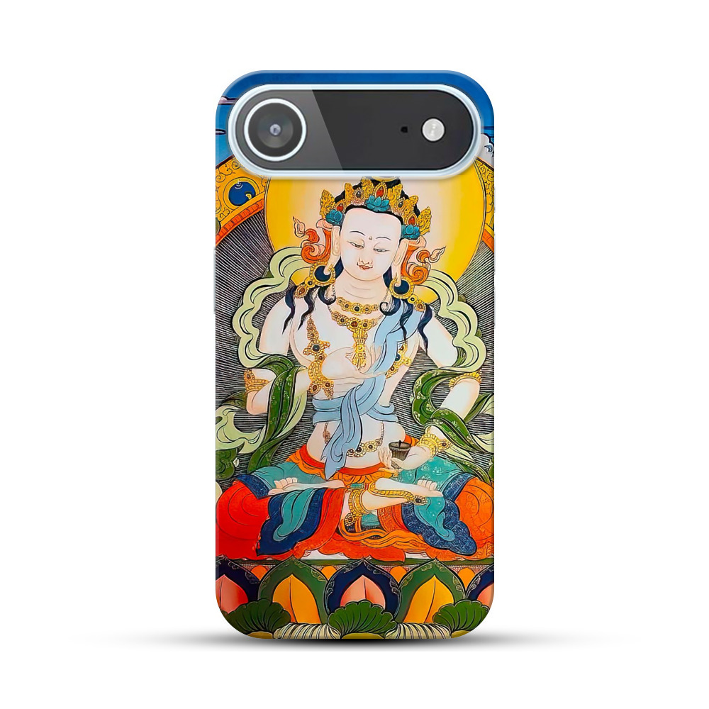 ホワイトタラ曼荼羅 iPhone Airオリジナルハードケース