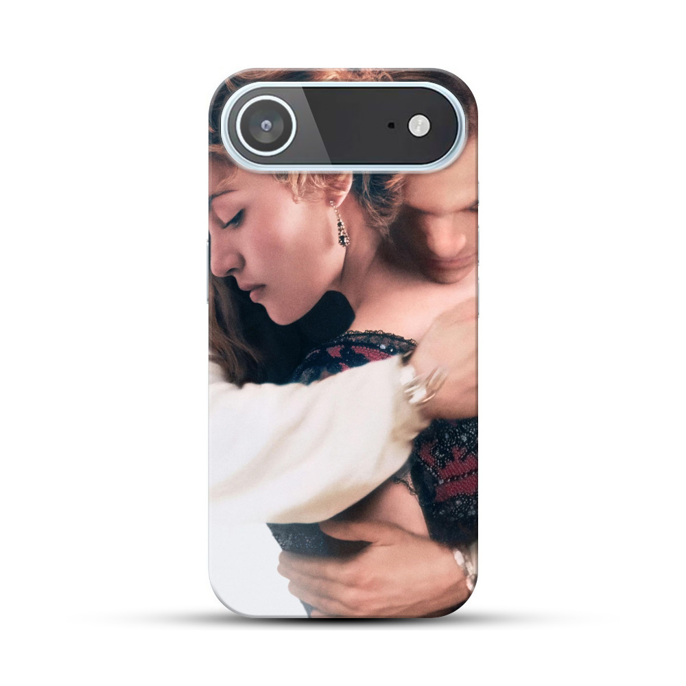 優しく抱き合うカップル iPhone Airオリジナルハードケース