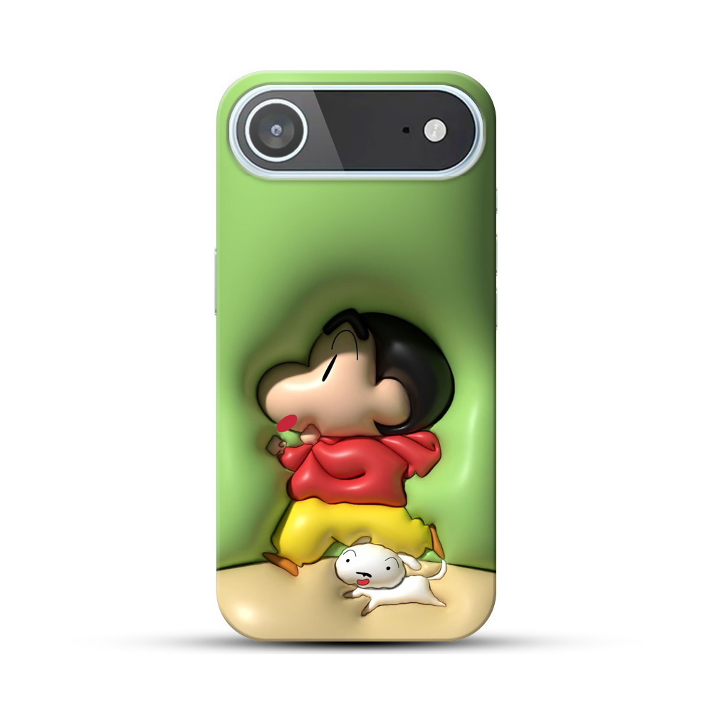 ユニークキャラクターシルエット iPhone Airオリジナルハードケース