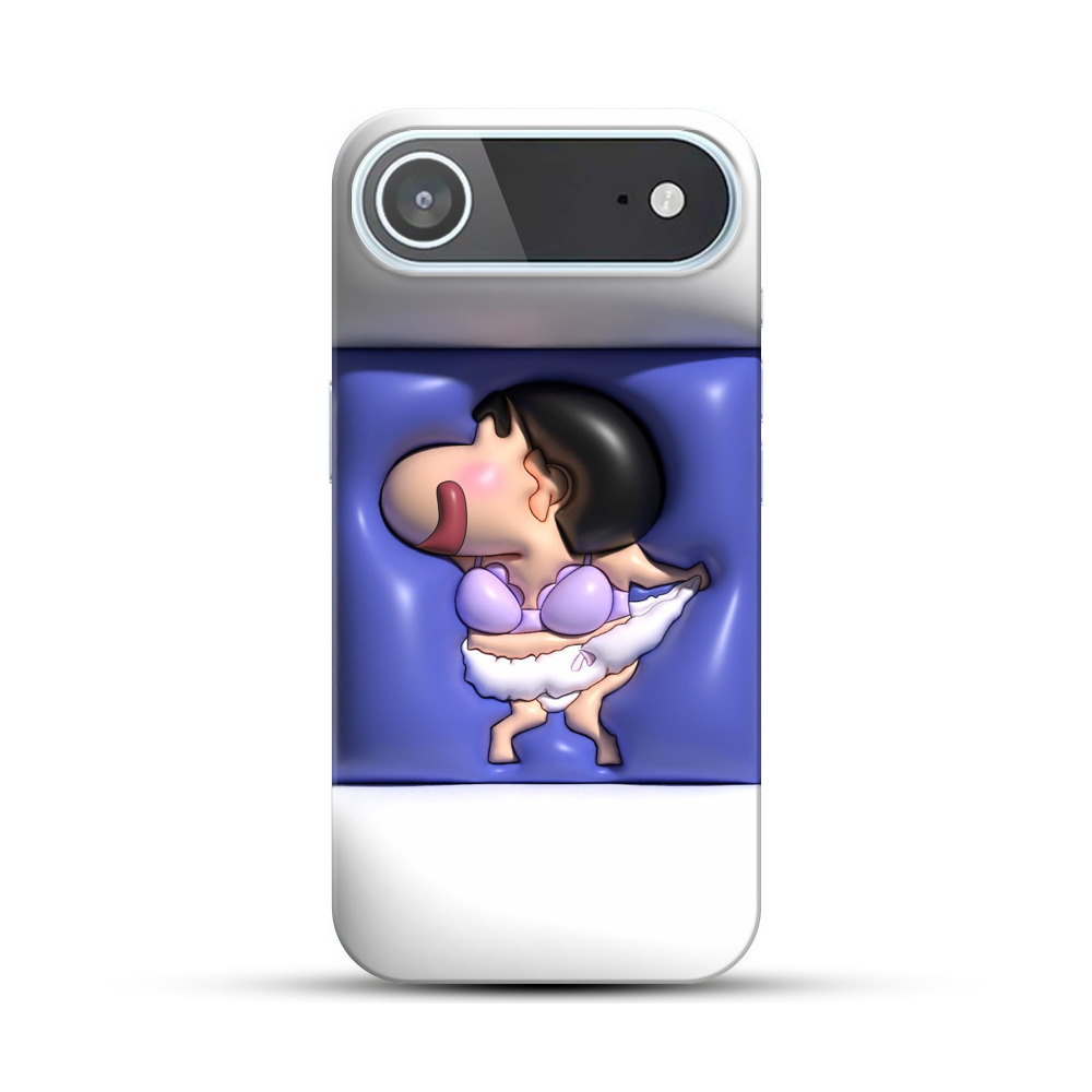 水着姿のユーモラスキャラ iPhone Airオリジナルハードケース