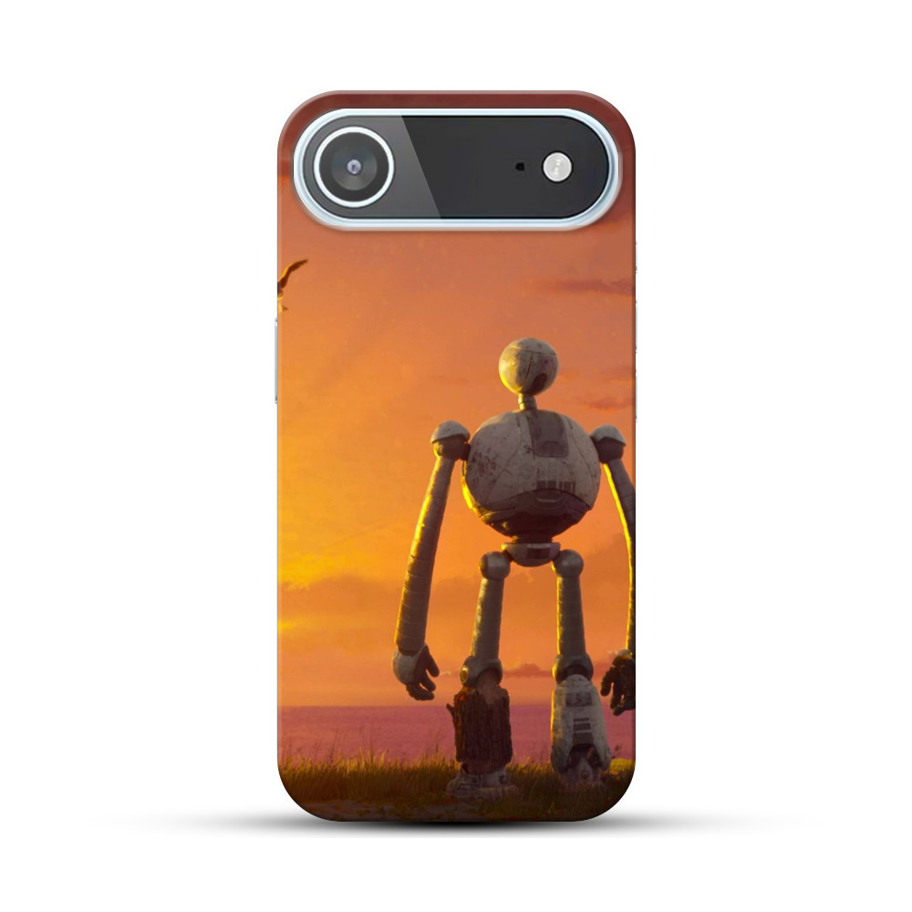 夕焼けのロボット iPhone Airオリジナルハードケース