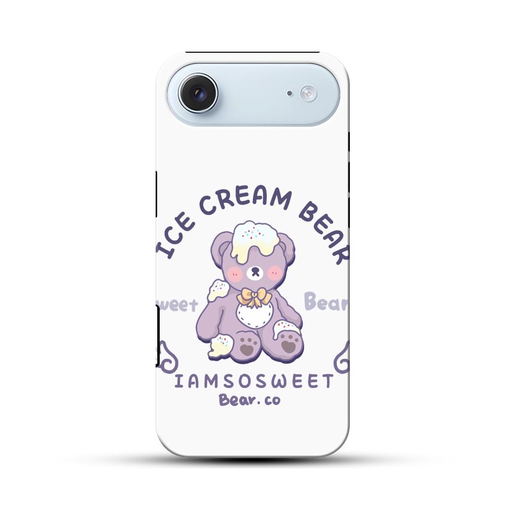 アイスクリームベア iPhone Airオリジナル耐衝撃ケース
