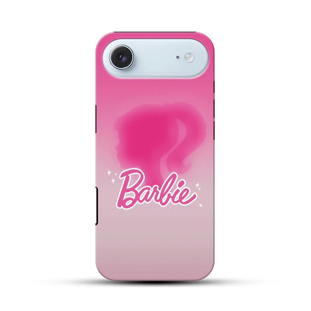 ピンクバービーシルエット iPhone Airオリジナル耐衝撃ケース