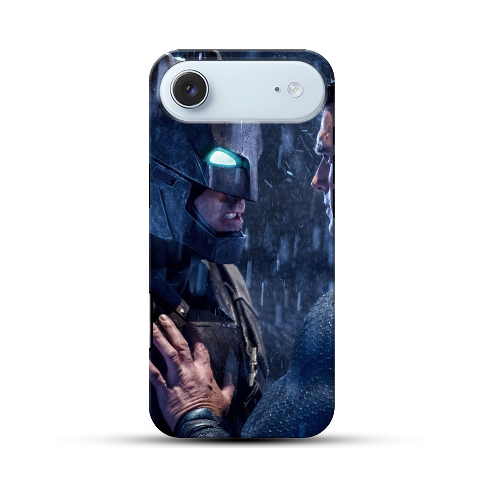 バットマンとスーパーマン対峙 iPhone Airオリジナル耐衝撃ケース