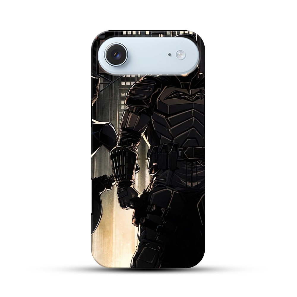 バットマンとキャットウーマン iPhone Airオリジナル耐衝撃ケース