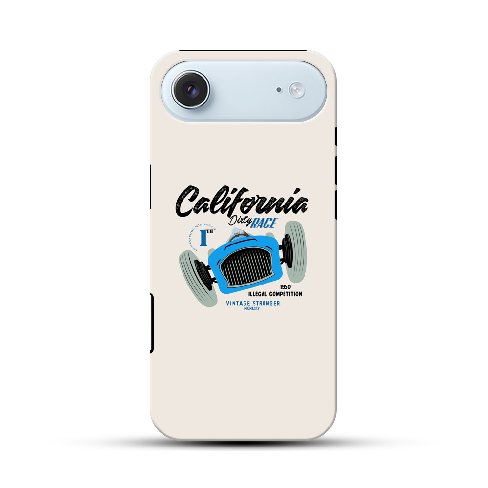 カリフォルニアのヴィンテージレースカー iPhone Airオリジナル耐衝撃ケース