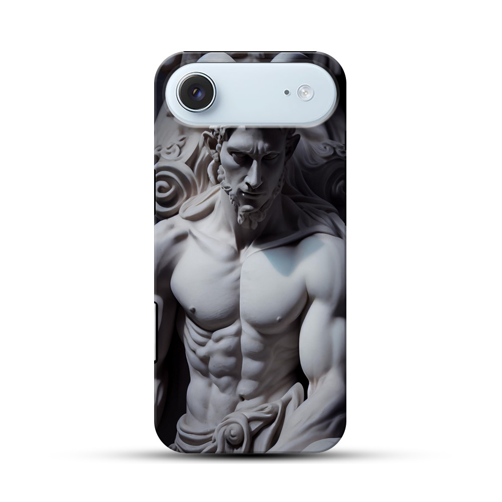 力強い胸像彫刻 iPhone Airオリジナル耐衝撃ケース