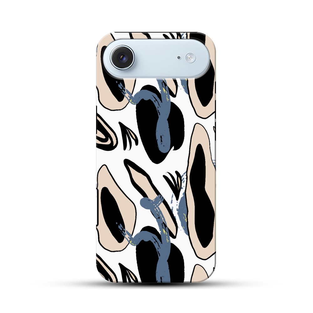 抽象的な模様 iPhone Airオリジナル耐衝撃ケース