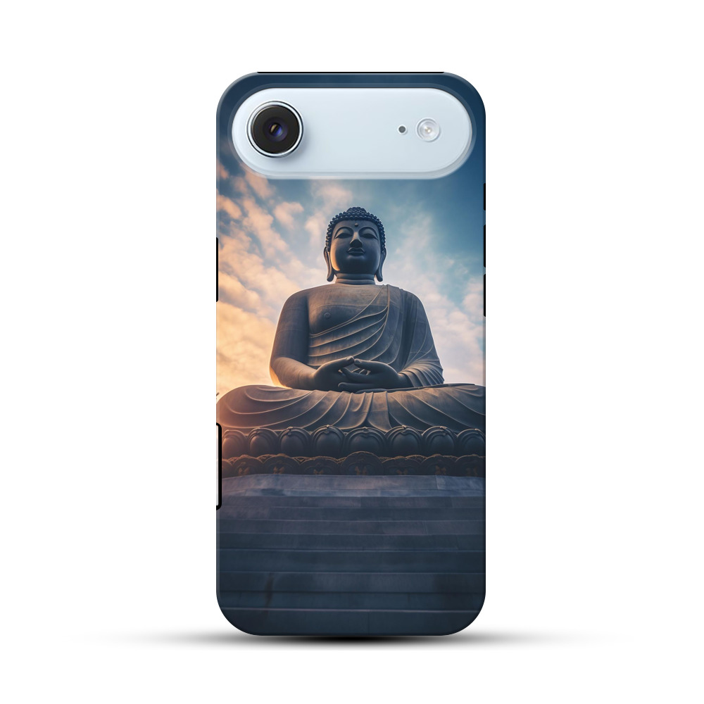 夕暮れの大仏 iPhone Airオリジナル耐衝撃ケース