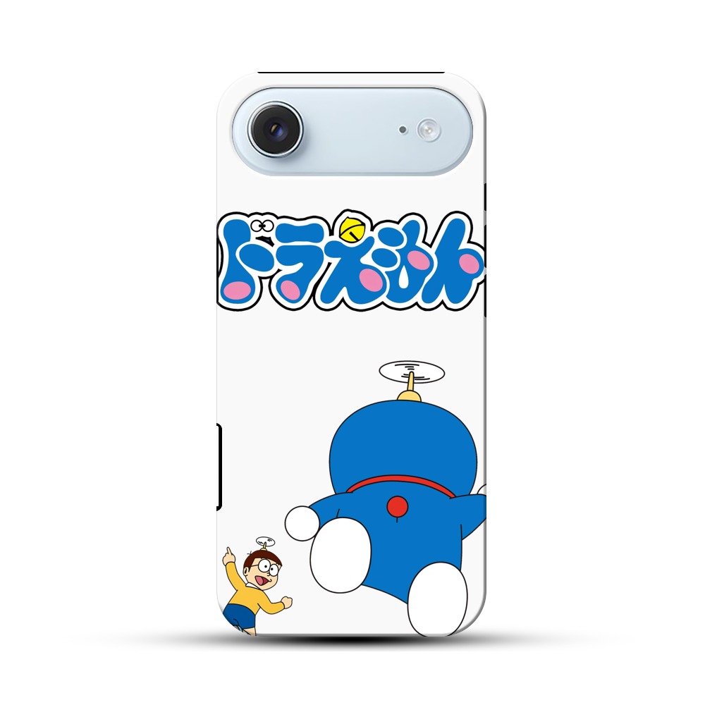 ドラえもんロゴとヘリ iPhone Airオリジナル耐衝撃ケース