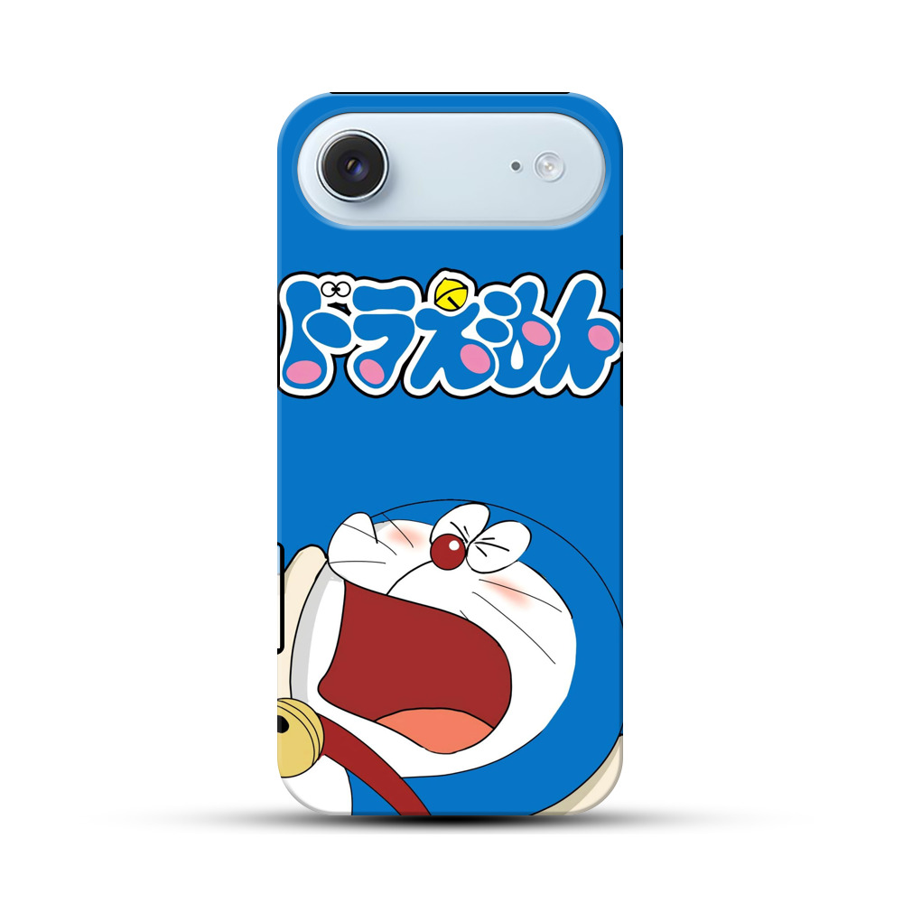 ドラえもんロゴと笑顔 iPhone Airオリジナル耐衝撃ケース