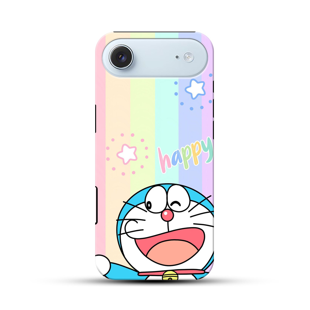 ドラえもんと虹色ハッピー iPhone Airオリジナル耐衝撃ケース