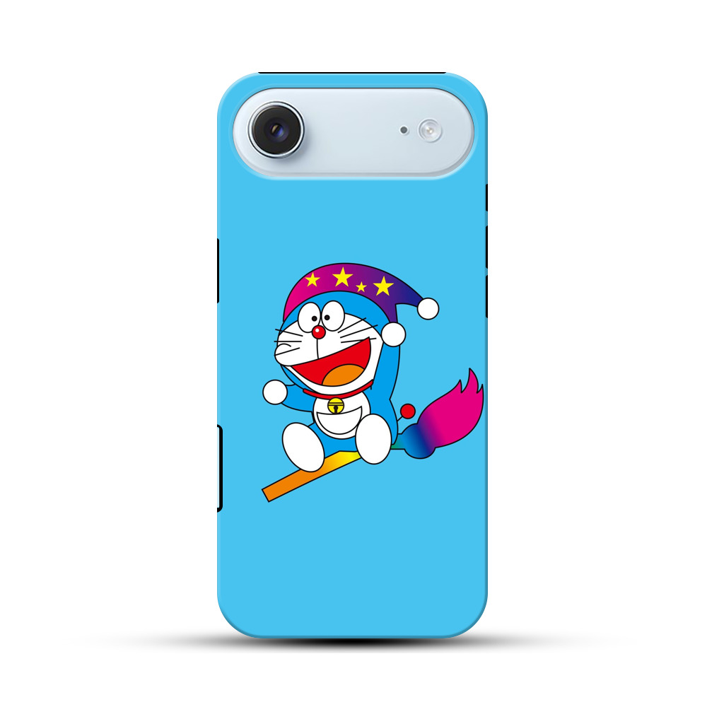 魔法のほうきに乗るドラえもん iPhone Airオリジナル耐衝撃ケース