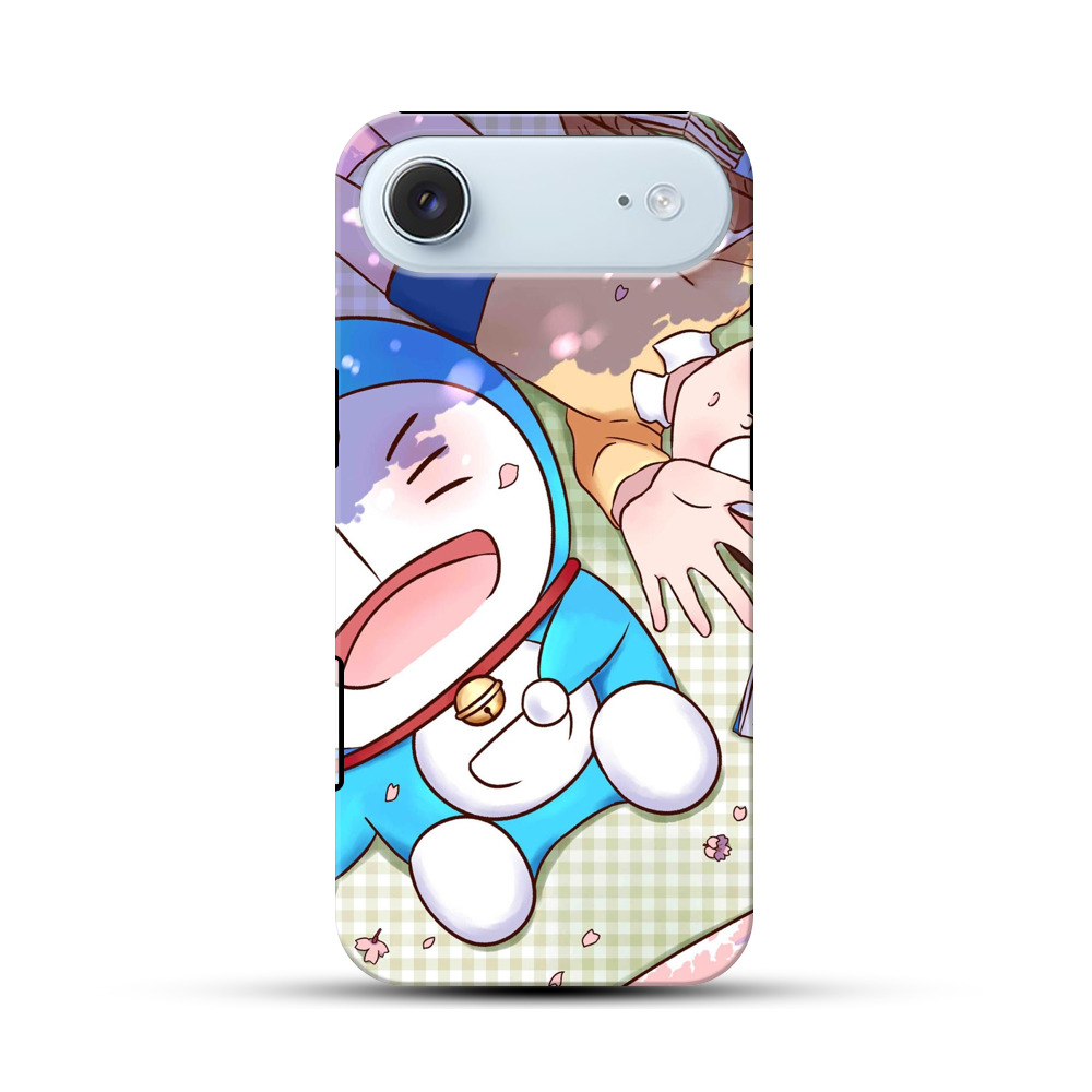 ドラえもんとのび太 iPhone Airオリジナル耐衝撃ケース