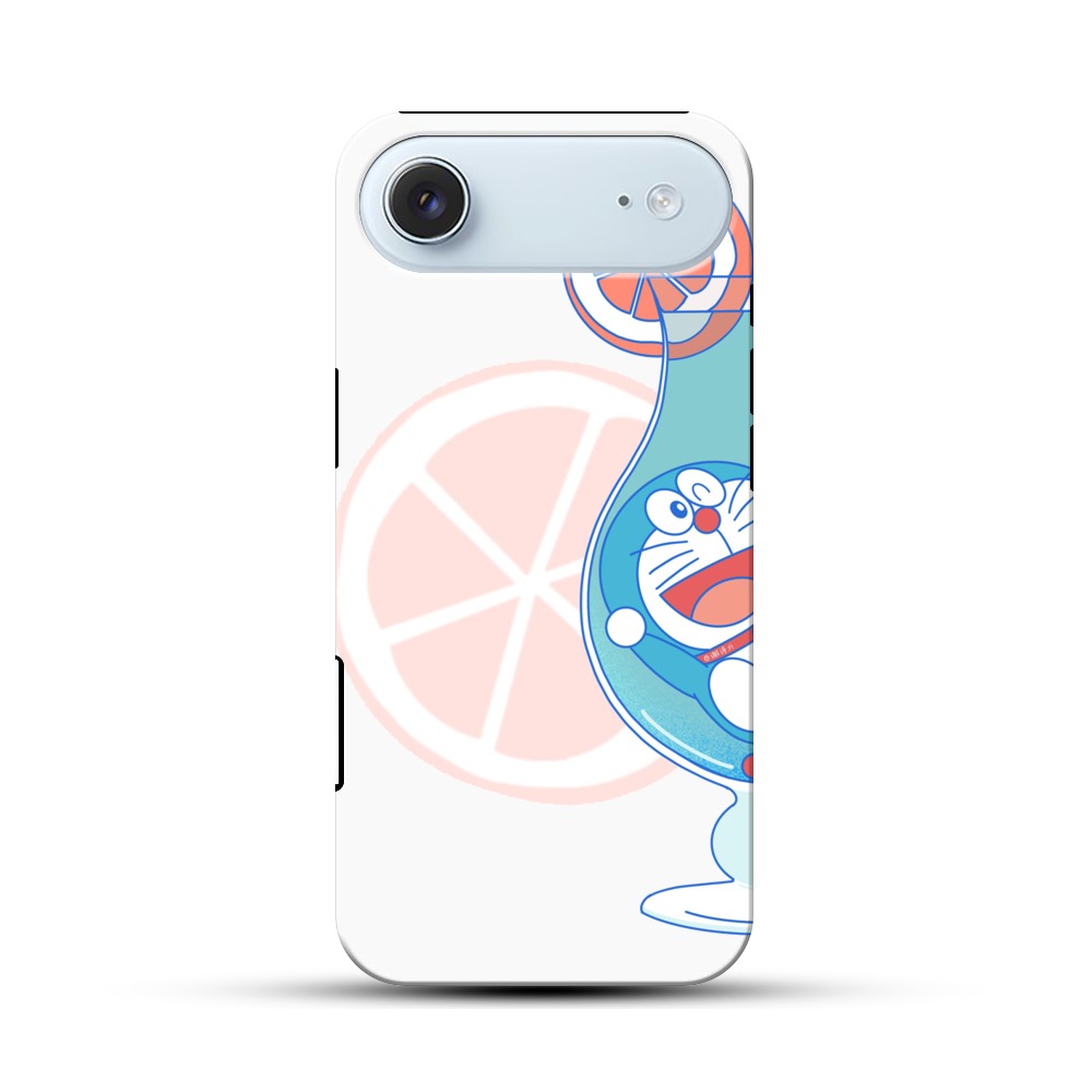 ドラえもんとオレンジ iPhone Airオリジナル耐衝撃ケース