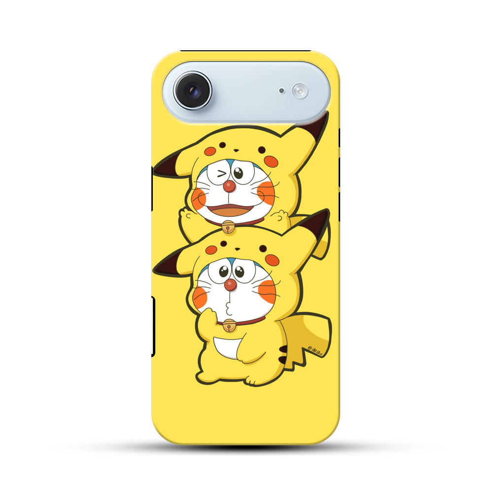 ドラえもんピカチュウ着ぐるみ iPhone Airオリジナル耐衝撃ケース