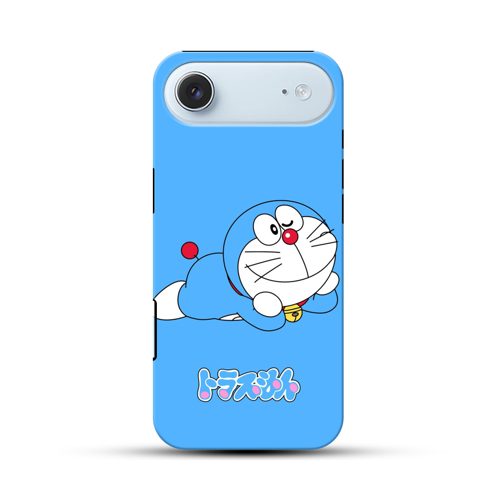 リラックスするドラえもん iPhone Airオリジナル耐衝撃ケース