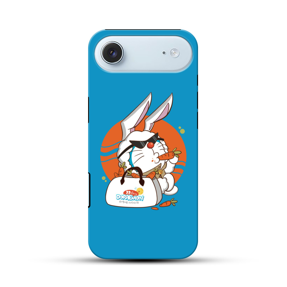 ウサ耳ドラえもんニンジン iPhone Airオリジナル耐衝撃ケース