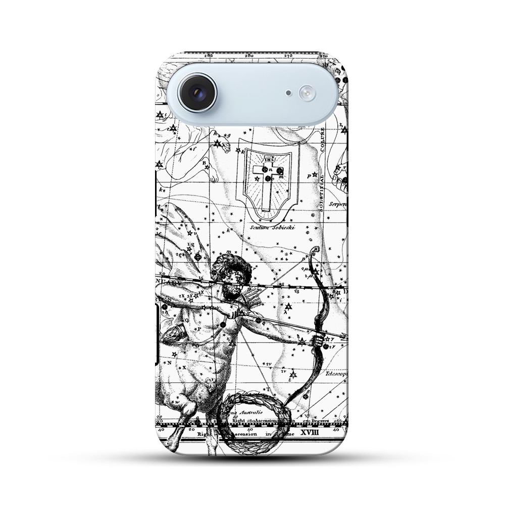 動物のシルエット iPhone Airオリジナル耐衝撃ケース