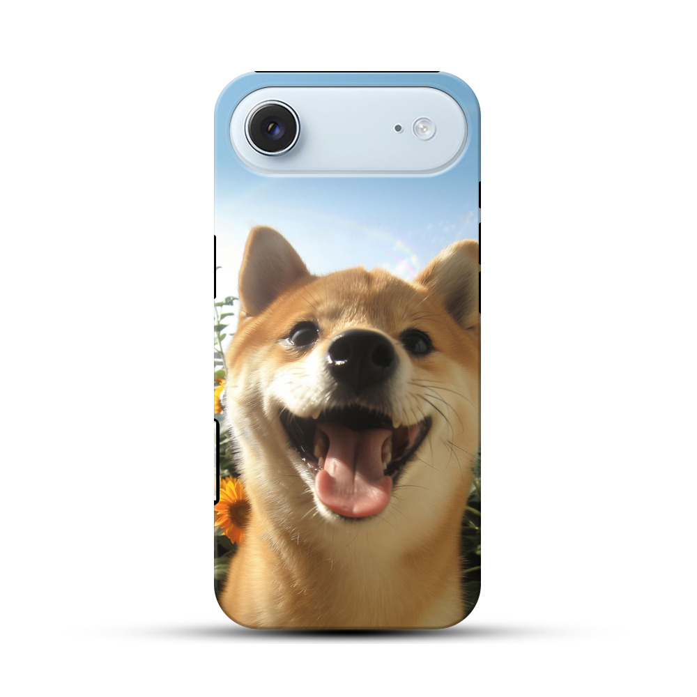 笑顔の柴犬 iPhone Airオリジナル耐衝撃ケース