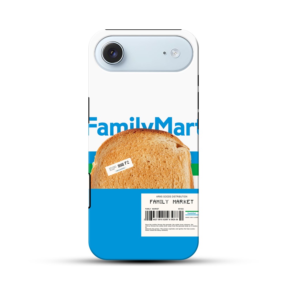 ファミリーマートとトースト iPhone Airオリジナル耐衝撃ケース