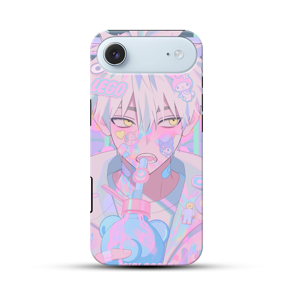 ファンタジックなキャラクターとスイーツの融合 iPhone Airオリジナル耐衝撃ケース