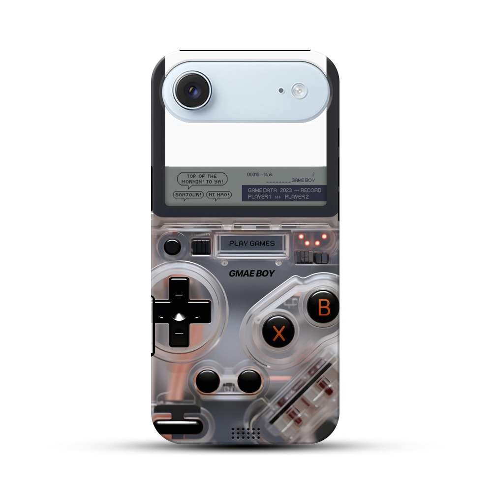 透明ゲームボーイコントローラー iPhone Airオリジナル耐衝撃ケース