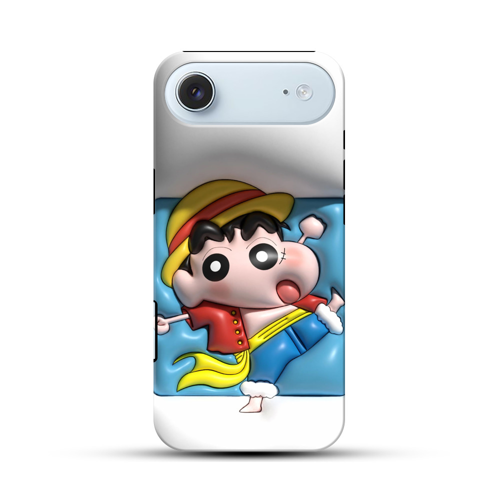 元気アニメキャラクター iPhone Airオリジナル耐衝撃ケース